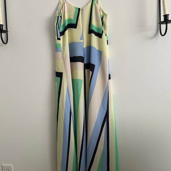 Anthropologie | Maeve | Pastel Geometric Maxi Dress - Picture 8 of 9